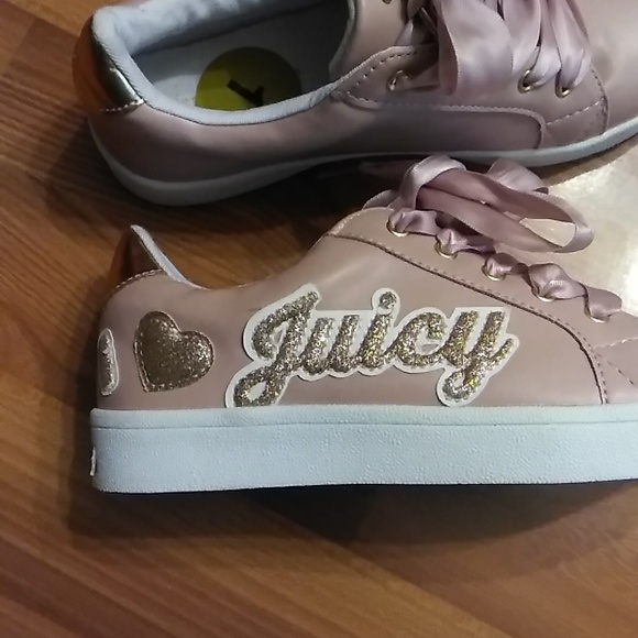JUICY COUTURE GIRLS SNEAKERS SIZE 1 - Picture 4 of 6